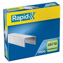 Agrafos 23/12 Rapid (60/90 Folhas) Cx1000 - 1un / Escritorio