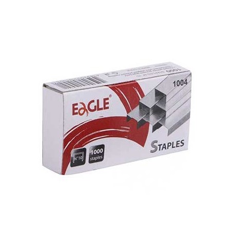 12un Agrafos 10 Eagle Cx1000un / Escritorio e Papelaria / Ag