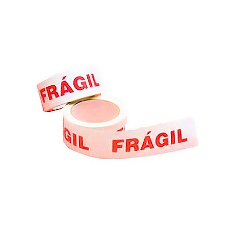 Fita Adesiva Impressa (FRAGIL) 50mmx66mt / Manutencao e Higi