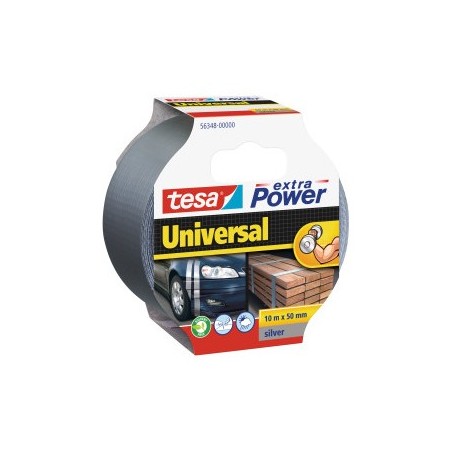 Fita Adesiva Tecido Tesa Extra Power Univ. 50mmx10m Cinza
