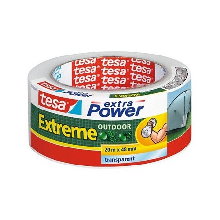 Fita Adesiva Tecido Tesa Extra Power 48mmx20m Transparente