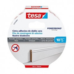 Fita Montagem Bi-adesiva Tesa Powerbond 10kg 5mx19mm / Manut