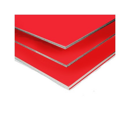 Placa Kapa Line Vermelho 5mm 50x70cm Pack40un / Papeis e Tra