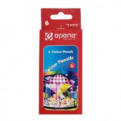 5un Lápis Cor 09cm Epene 6un