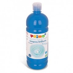 Guache Liquido Primo 1 Litro Azul Ciano