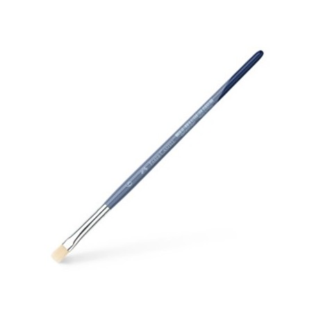5un Pincel Guache Aguarela Espatulado Nº6 Faber Castell 1un