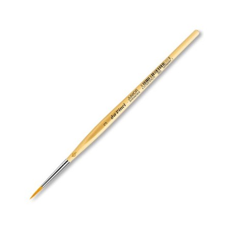 2un Pincel Hobby Escolar Redondo Nº3 303 Junior Da Vinci 1un