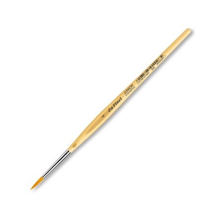 2un Pincel Hobby Escolar Redondo Nº4 303 Junior Da Vinci 1un