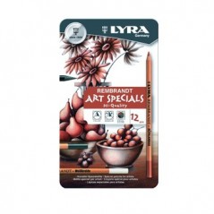 Lapis Lyra Rembrandt Art Specials Sortido Cx Metal 12un / Ar