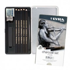 Lapis Lyra Rembrandt Set Carvao Cx Metal 11un / Artes e Dese