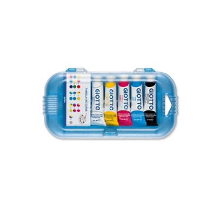 Guache Giotto 7,5ml Cores primarias Cx 5 / Escolar / Pintura