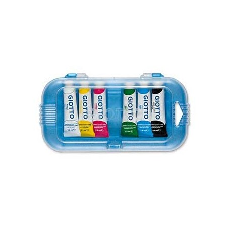 Guache Giotto 7,5ml Cores primarias Cx 6 / Escolar / Pintura