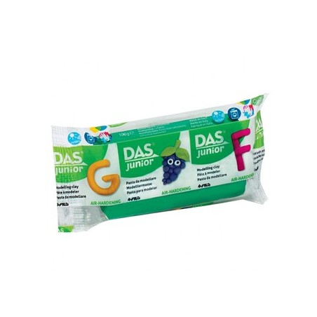 Pasta de modelar DAS Color Verde Escuro 100gr / Escolar / Mo