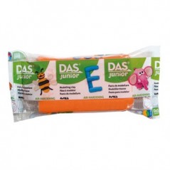 Pasta de modelar DAS Color Laranja 100gr / Escolar / Modelag
