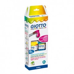 Guache Liquido Giotto Escolar 25ml Caixa 6un + Pincel