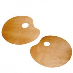 Paleta de Madeira / Escolar / Pintura / Paleta