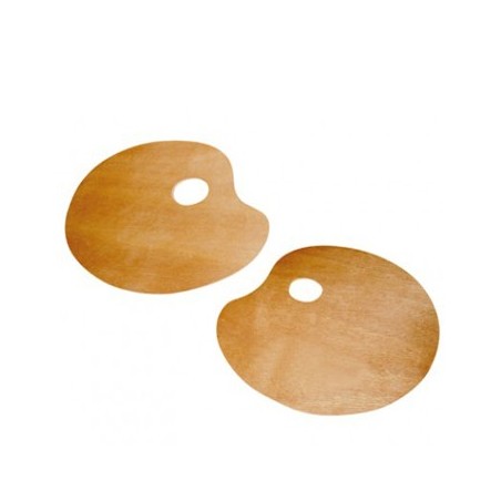 Paleta de Madeira / Escolar / Pintura / Paleta