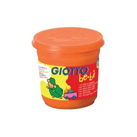 Pasta Modelar Giotto Be-Be 220gr Laranja
