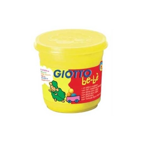 Pasta Modelar Giotto Be-Be 220gr Amarelo