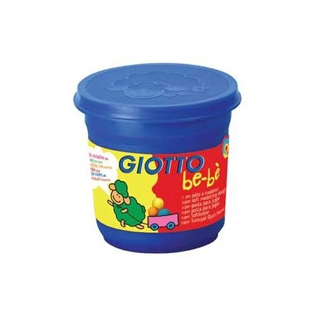 Pasta Modelar Giotto Be-Be 220gr Azul Escuro