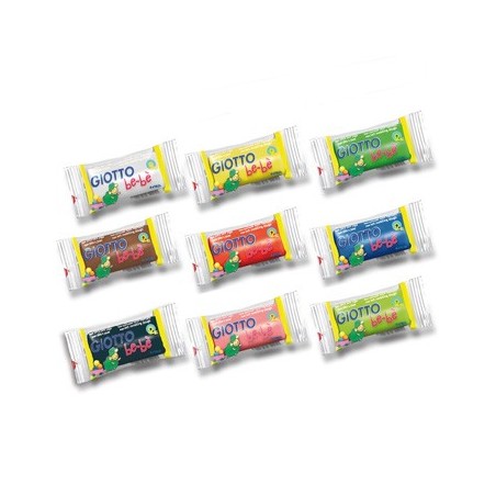 Pasta Modelar Giotto Be-Be 50gr Boiao 50un / Escolar / Model