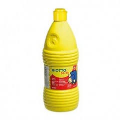 Guache Liquido Giotto Be-Be 1 Litro Amarelo / Escolar / Pint