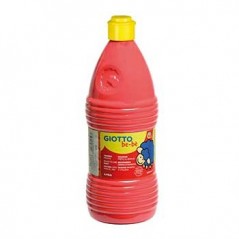 Guache Liquido Giotto Be-Be 1 Litro Vermelho / Escolar / Pin