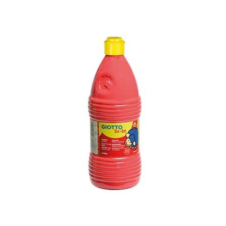 Guache Liquido Giotto Be-Be 1 Litro Vermelho / Escolar / Pin