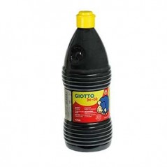 Guache Liquido Giotto Be-Be 1 Litro Preto / Escolar / Pintur