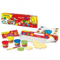 Conjunto Giotto Be-Be Set Pintura Dedos+Maxi Rollo