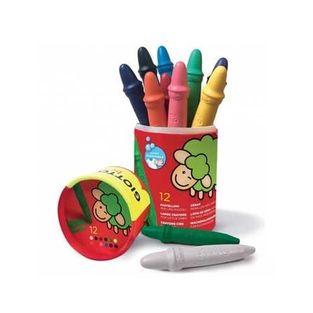 Lapis Cera Giotto Be-Be Copo 12un