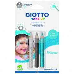 Lapis Facial Giotto Make Up Princesa Blister 3un