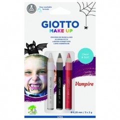 Lapis Facial Giotto Make Up Vampiro Blister 3un