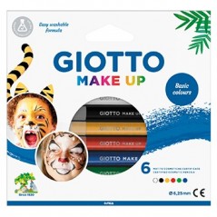 Lapis Facial Giotto Make Up Cores Classicas Cx 6un