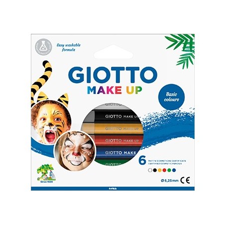 Lapis Facial Giotto Make Up Cores Classicas Cx 6un