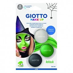 Pintura Facial Giotto Make Up 3x5ml Bruxa Blister