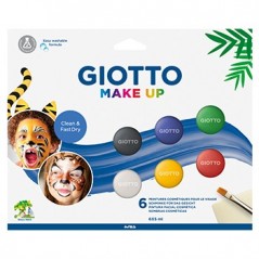 Pintura Facial Giotto Make Up Cores Classicas Cx 6un