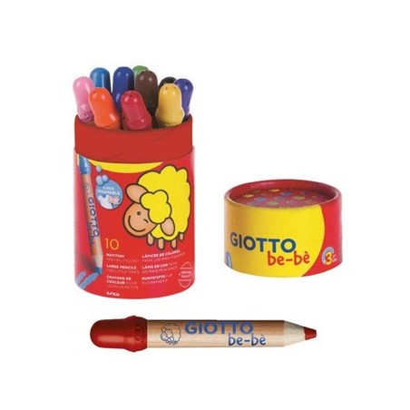 Lapis Cor Giotto Be-Be Copo 10un