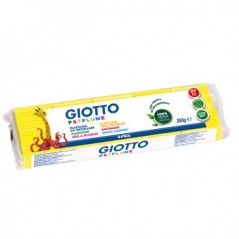 Plasticina Giotto Patplume 350gr Amarelo / Escolar / Modelag