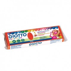 Plasticina Giotto Patplume 350gr Vermelho / Escolar / Modela