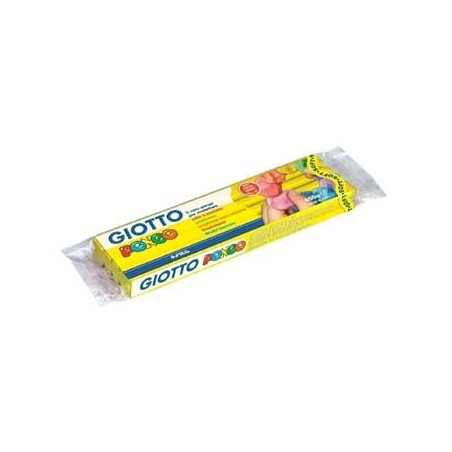 Plasticina Giotto Pongo Soft 450gr Amarelo