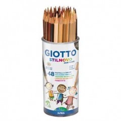 Lapis Cor 18cm Giotto Stilnovo Skin Tones Copo 48un