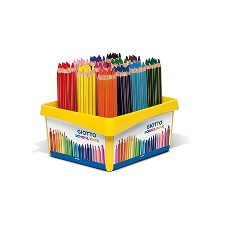 Lapis Cor 18cm Giotto Mega Schoolpack 108un / Escolar / Arte