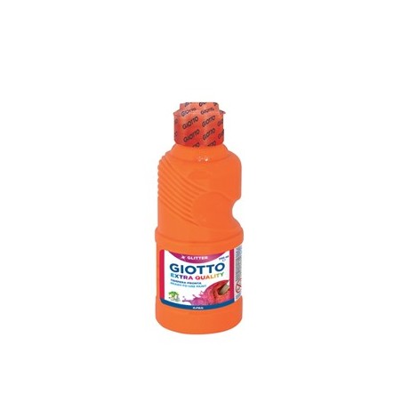 Guache Liquido Giotto Fluo 250ml Laranja Fluorescente