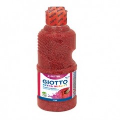 Guache Liquido Giotto Glitter 250ml Vermelho / Escolar / Pin