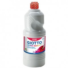 Guache Liquido Giotto 1 Litro Branco / Escolar / Pintura / G