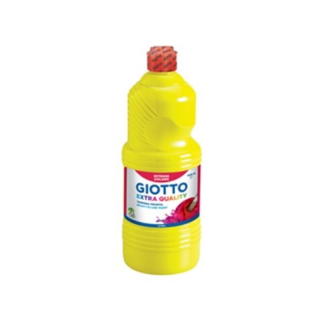 Guache Liquido Giotto 1 Litro Amarelo / Escolar / Pintura /