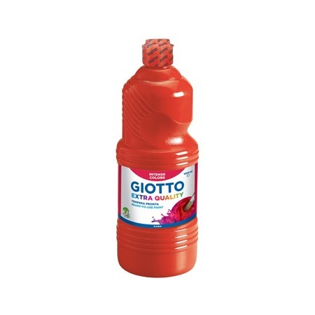 Guache Liquido Giotto 1 Litro Vermelho Claro / Escolar / Pin