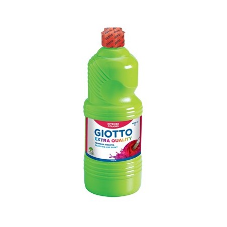 Guache Liquido Giotto 1 Litro Verde Claro / Escolar / Pintur
