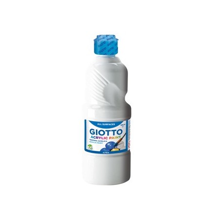 Guache Liquido Giotto Acrilico 500ml Branco / Escolar / Pint